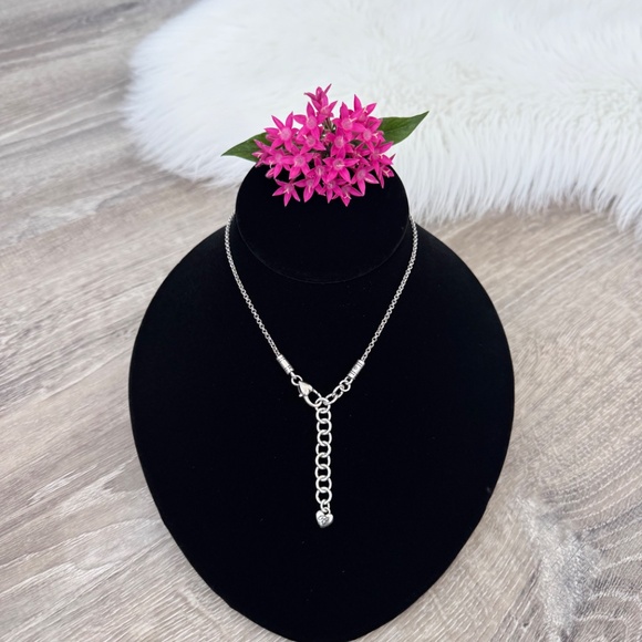 BRIGHTON Emma Pearl and Crystal Reversible Adjustable Necklace - Picture 3 of 10